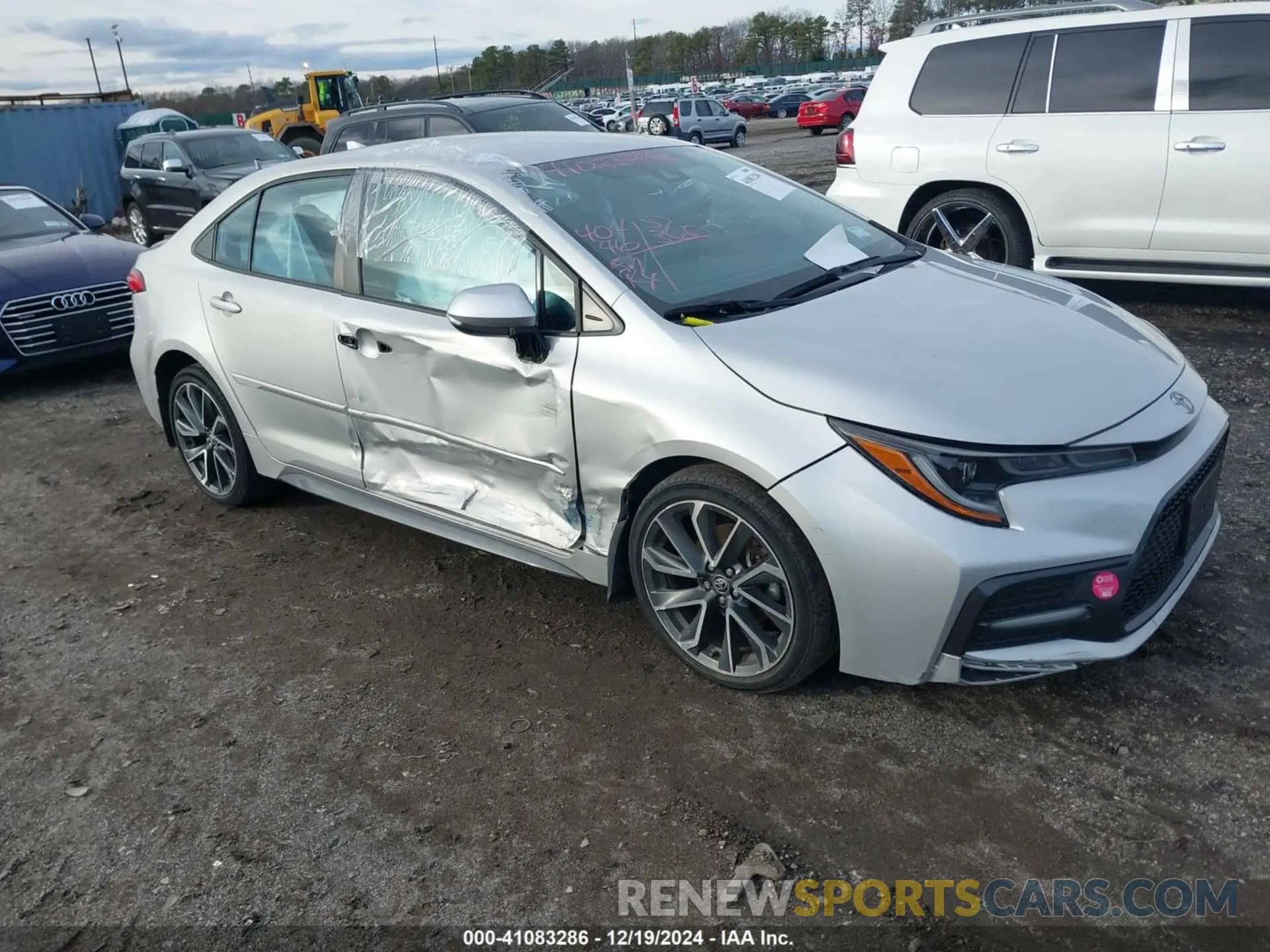 1 Фотография поврежденного автомобиля 5YFS4MCE0MP082805 TOYOTA COROLLA 2021