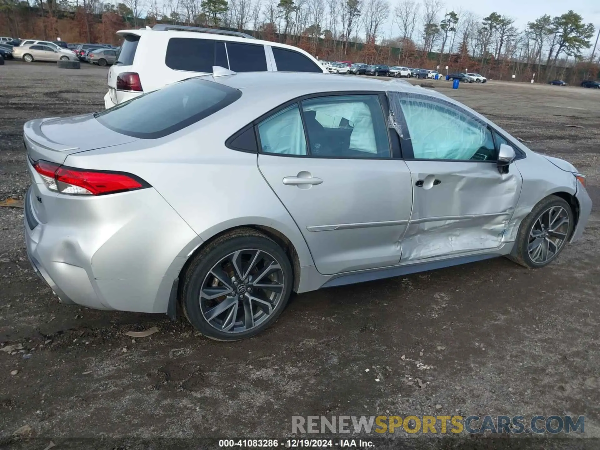 4 Фотография поврежденного автомобиля 5YFS4MCE0MP082805 TOYOTA COROLLA 2021