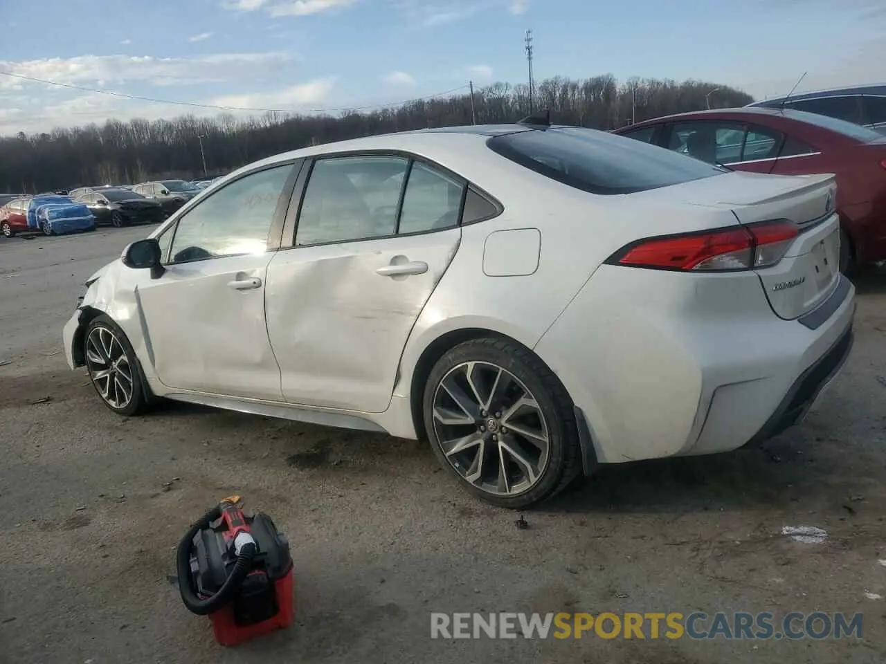 2 Photograph of a damaged car 5YFS4MCE0MP083923 TOYOTA COROLLA 2021