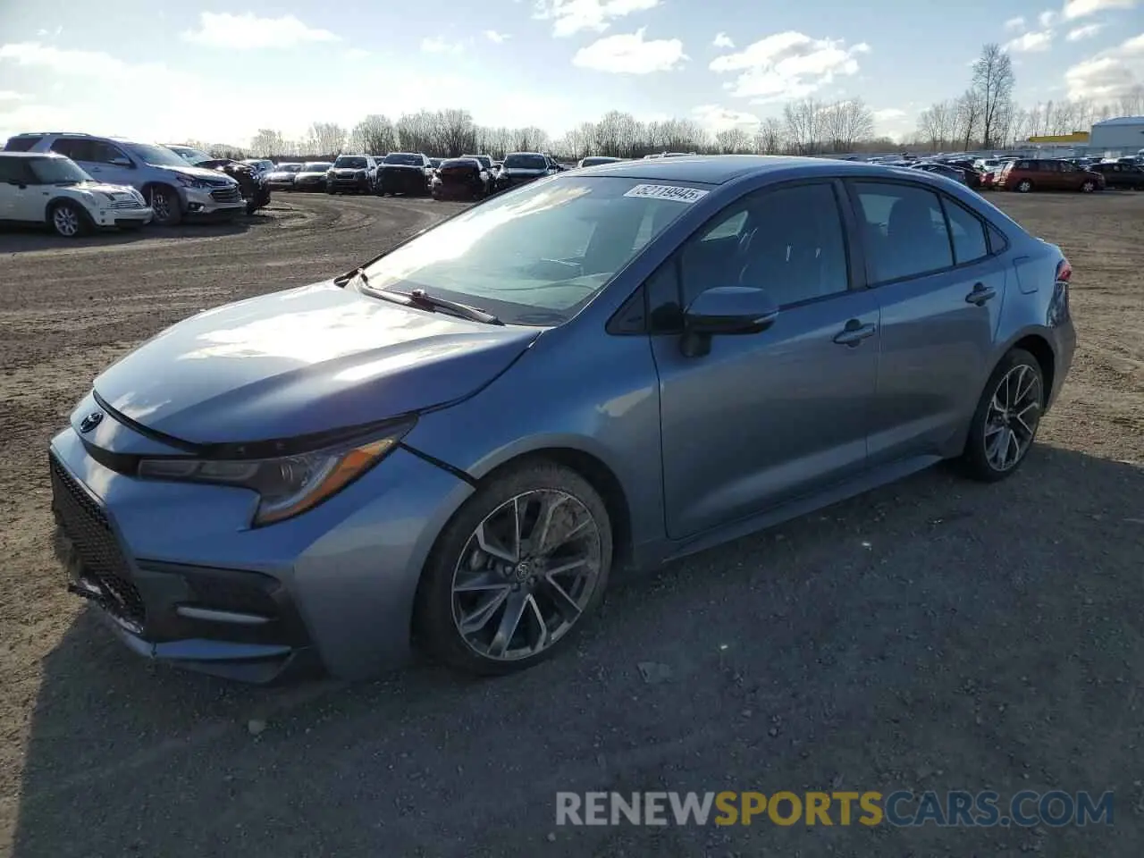 1 Photograph of a damaged car 5YFS4MCE0MP085185 TOYOTA COROLLA 2021