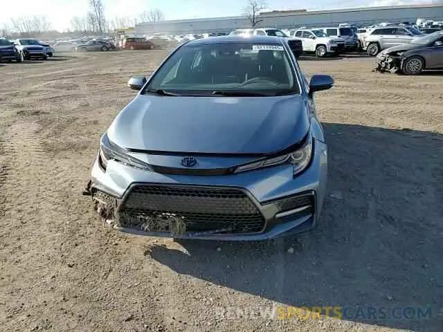 10 Photograph of a damaged car 5YFS4MCE0MP085185 TOYOTA COROLLA 2021