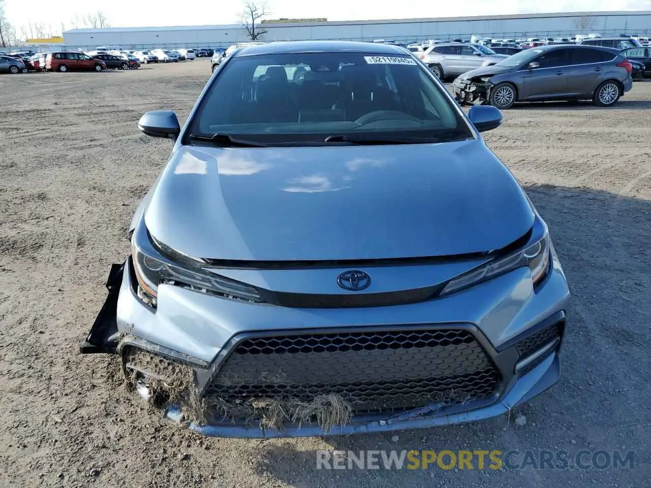 5 Photograph of a damaged car 5YFS4MCE0MP085185 TOYOTA COROLLA 2021