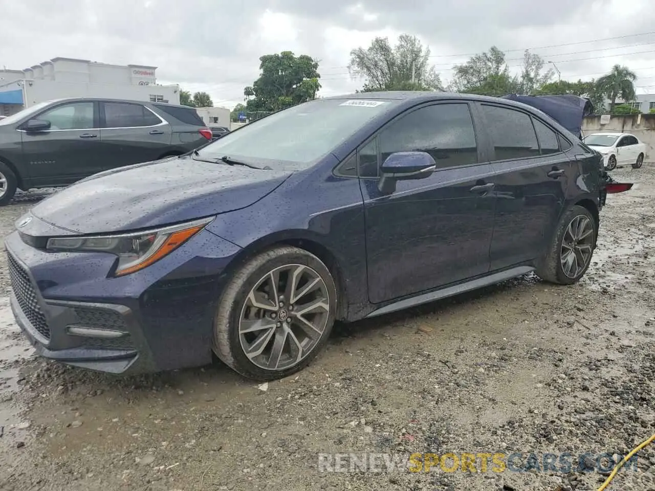 1 Photograph of a damaged car 5YFS4MCE0MP096591 TOYOTA COROLLA 2021