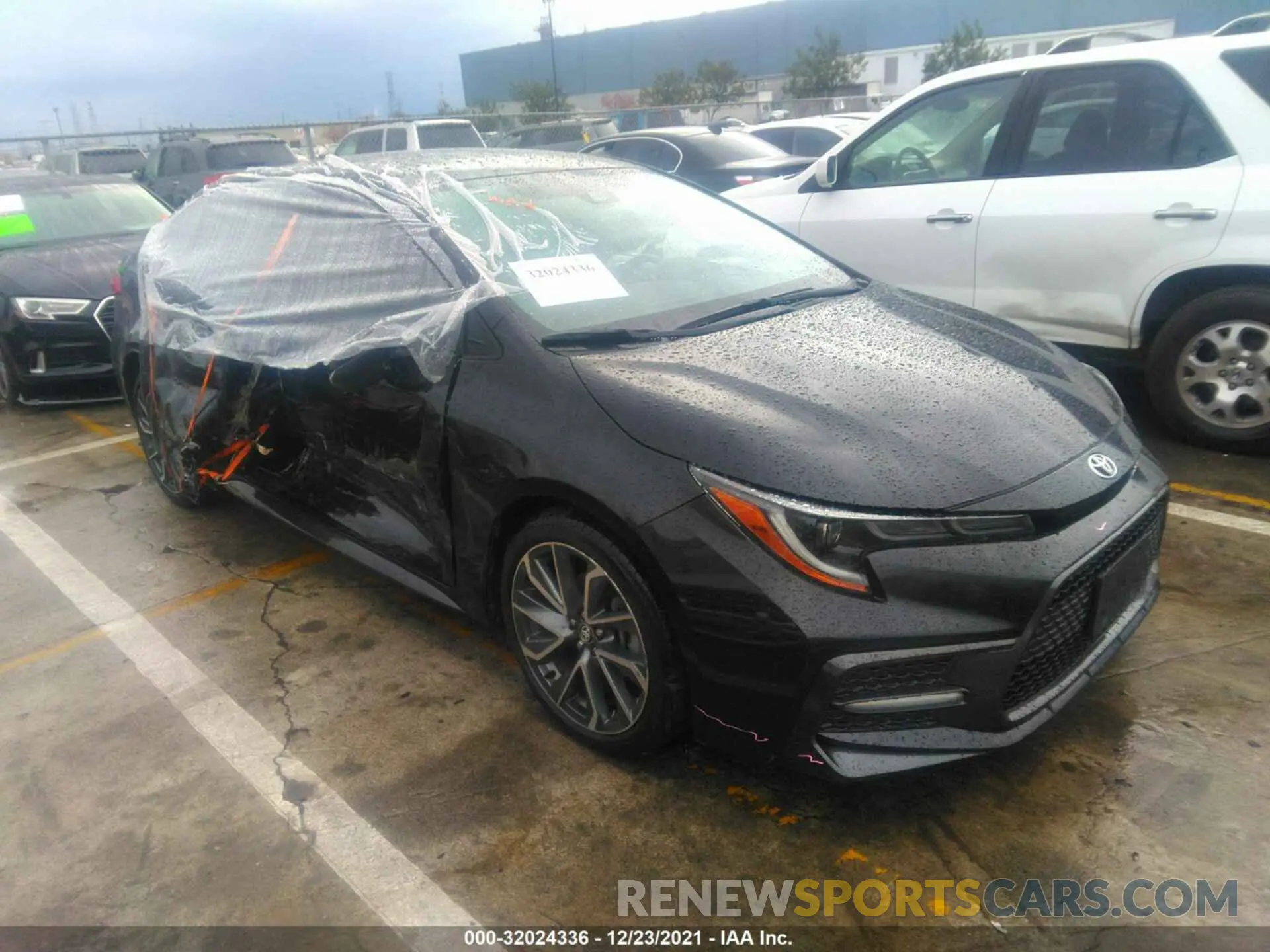1 Photograph of a damaged car 5YFS4MCE1MP062823 TOYOTA COROLLA 2021