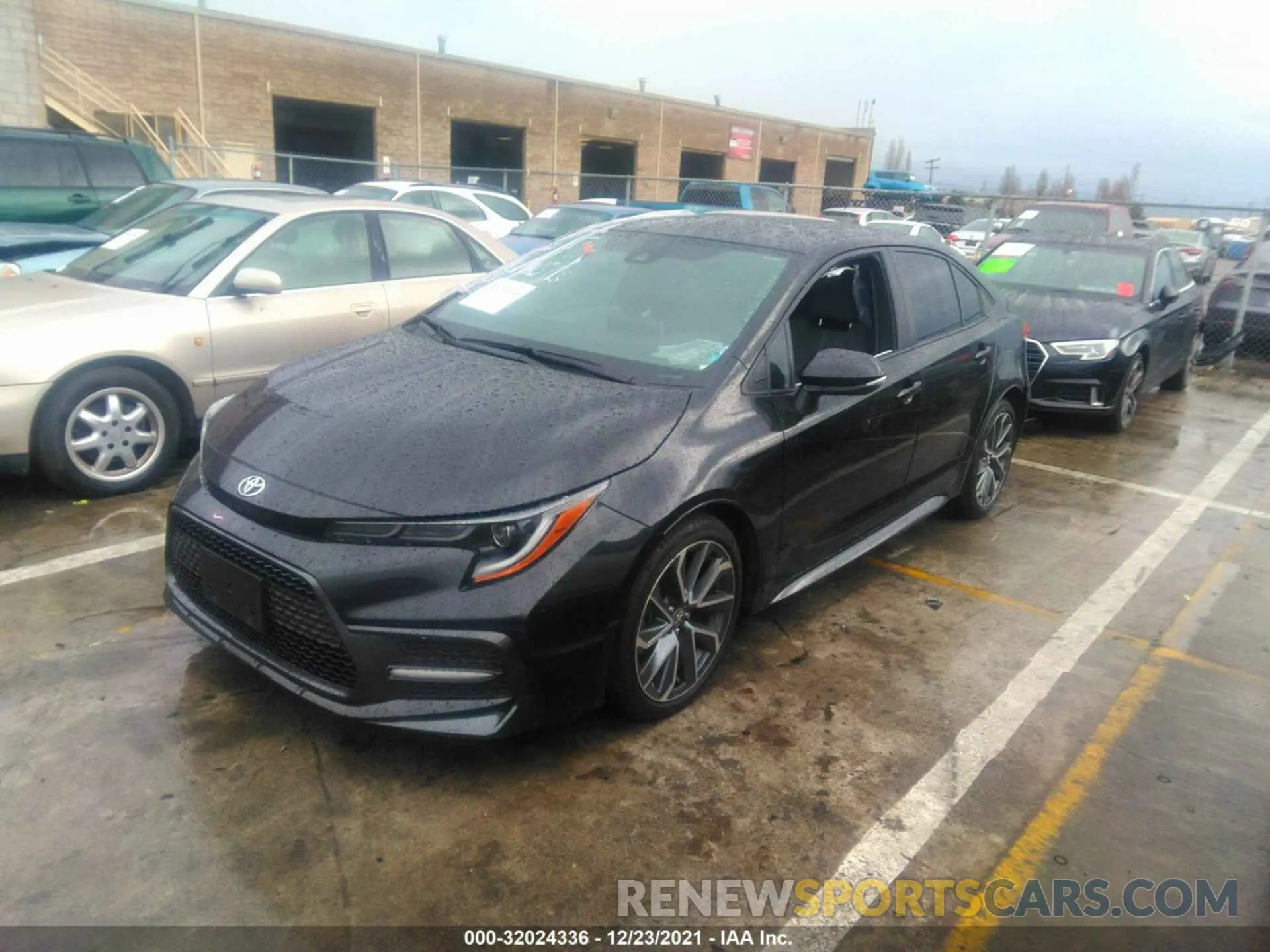 2 Photograph of a damaged car 5YFS4MCE1MP062823 TOYOTA COROLLA 2021