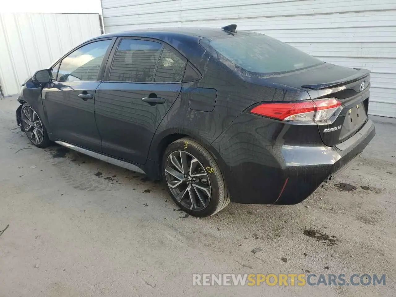 2 Photograph of a damaged car 5YFS4MCE1MP064734 TOYOTA COROLLA 2021