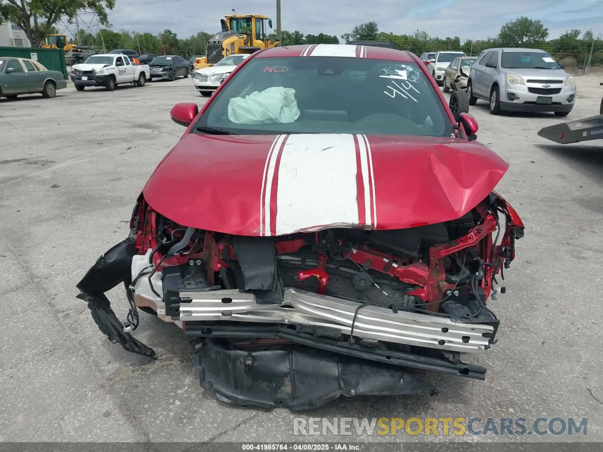 12 Photograph of a damaged car 5YFS4MCE1MP089827 TOYOTA COROLLA 2021