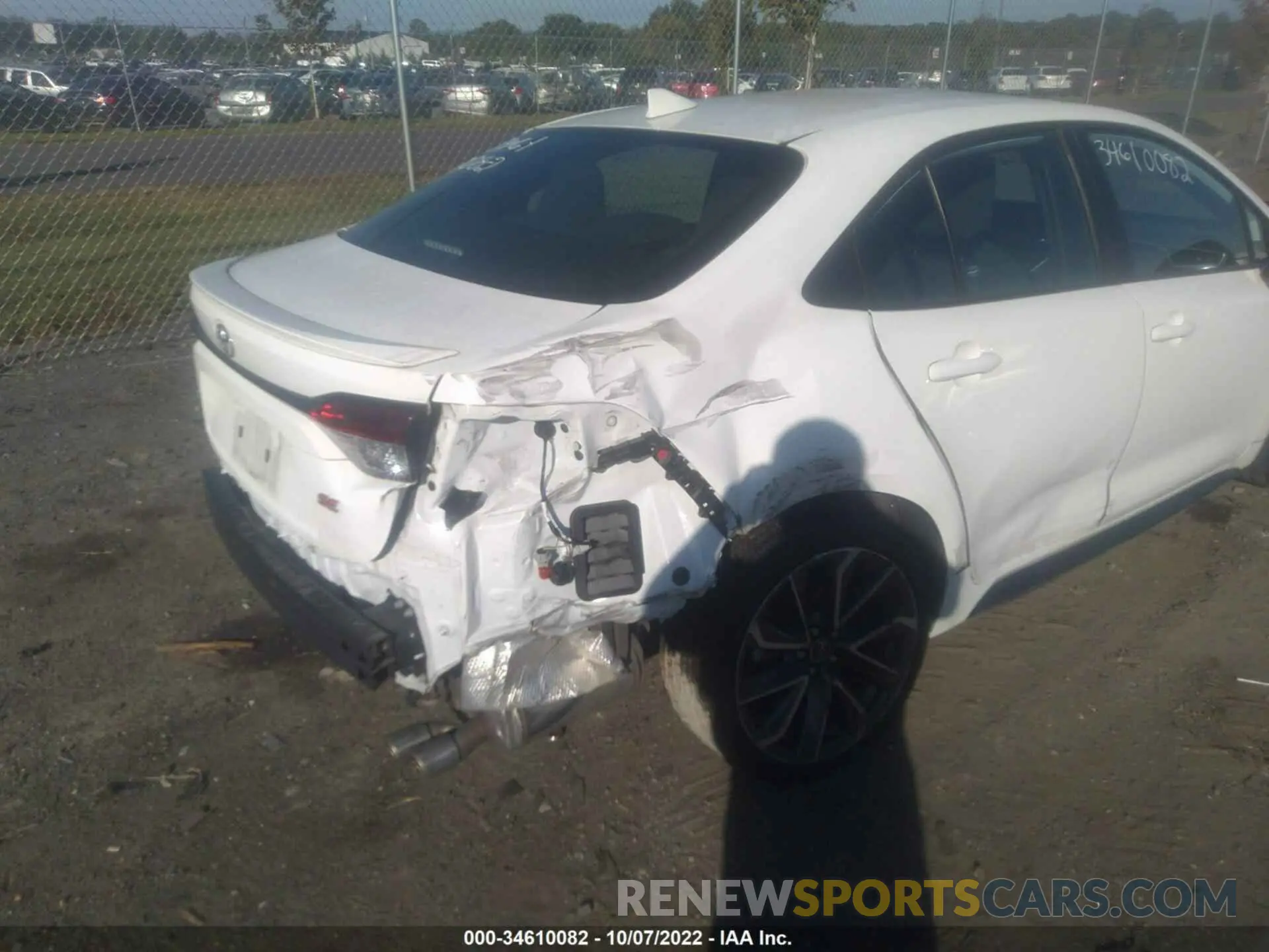 6 Photograph of a damaged car 5YFS4MCE2MP071692 TOYOTA COROLLA 2021