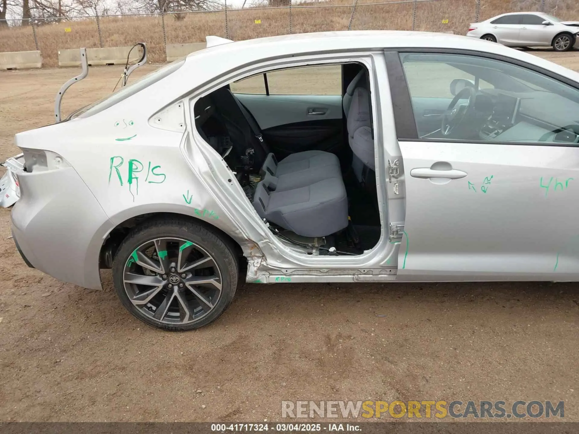 6 Photograph of a damaged car 5YFS4MCE2MP072342 TOYOTA COROLLA 2021