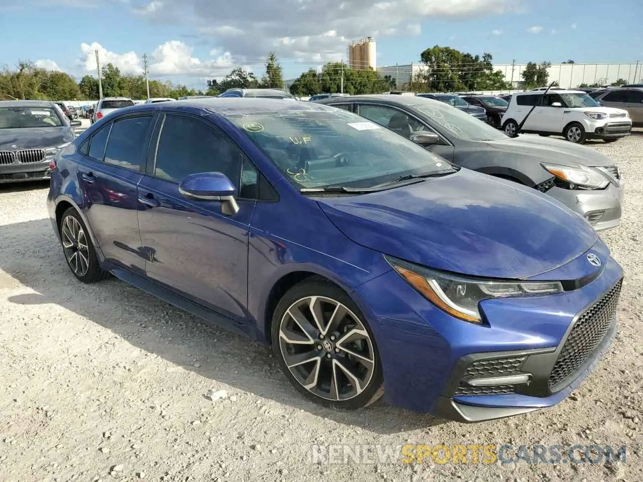 4 Фотография поврежденного автомобиля 5YFS4MCE3MP060149 TOYOTA COROLLA 2021