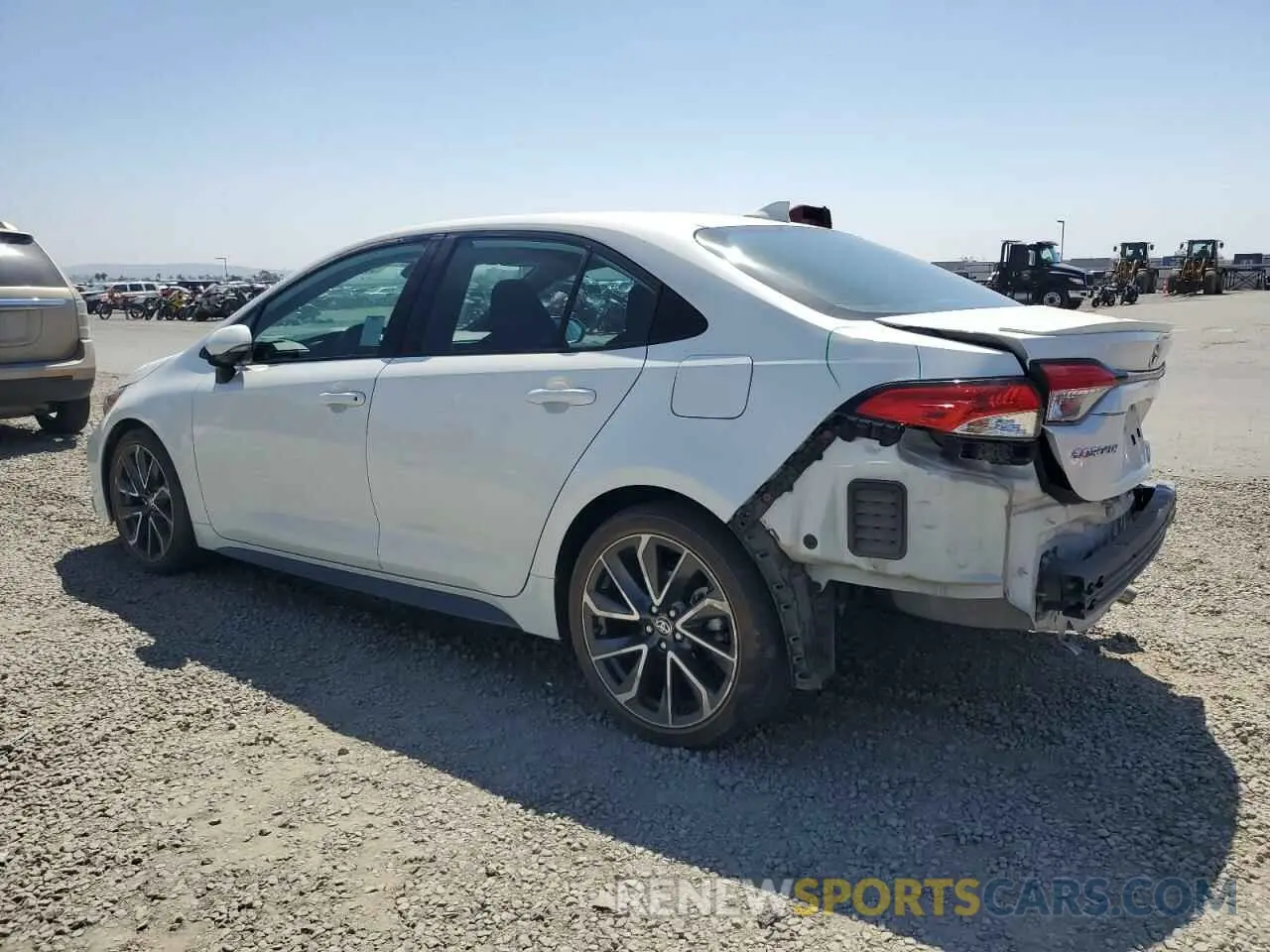 2 Photograph of a damaged car 5YFS4MCE3MP064413 TOYOTA COROLLA 2021