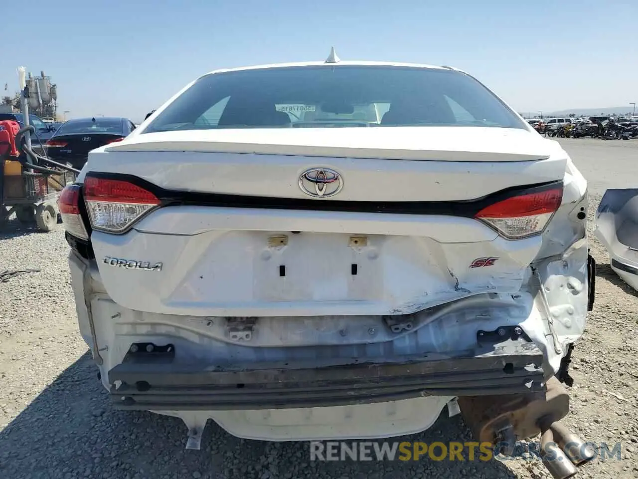 6 Photograph of a damaged car 5YFS4MCE3MP064413 TOYOTA COROLLA 2021