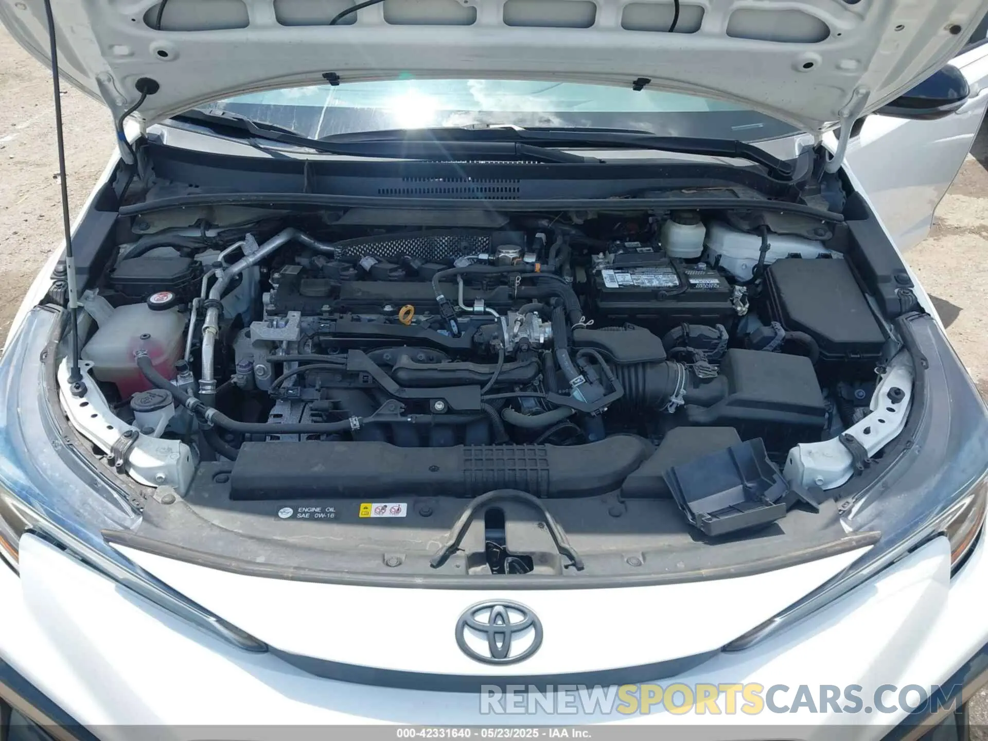 10 Photograph of a damaged car 5YFS4MCE3MP068963 TOYOTA COROLLA 2021