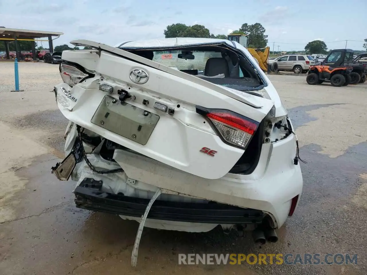 6 Photograph of a damaged car 5YFS4MCE3MP071880 TOYOTA COROLLA 2021