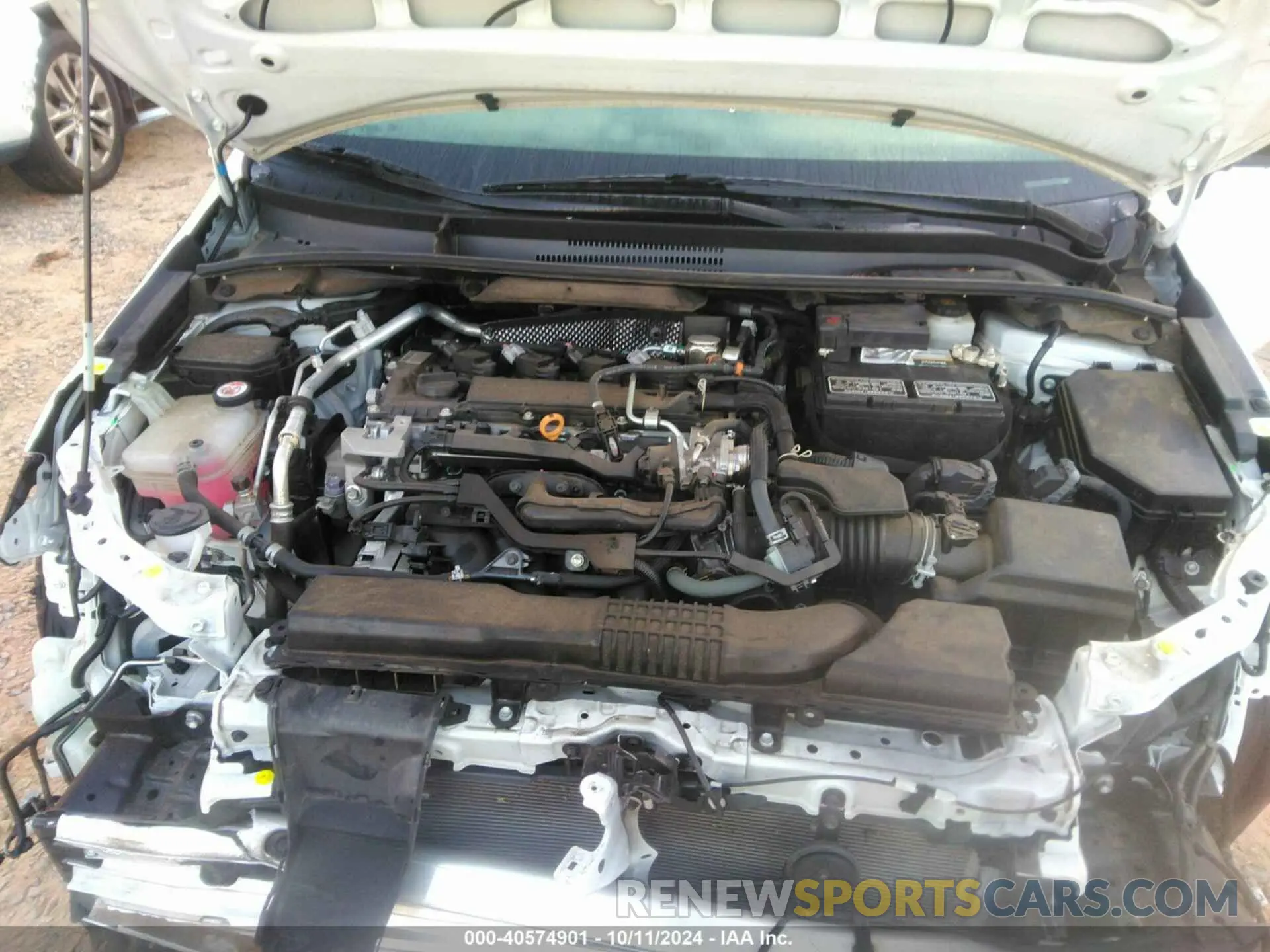 10 Photograph of a damaged car 5YFS4MCE3MP074892 TOYOTA COROLLA 2021