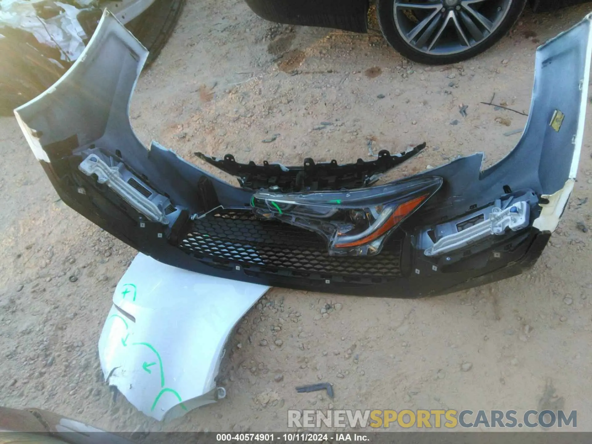 12 Photograph of a damaged car 5YFS4MCE3MP074892 TOYOTA COROLLA 2021