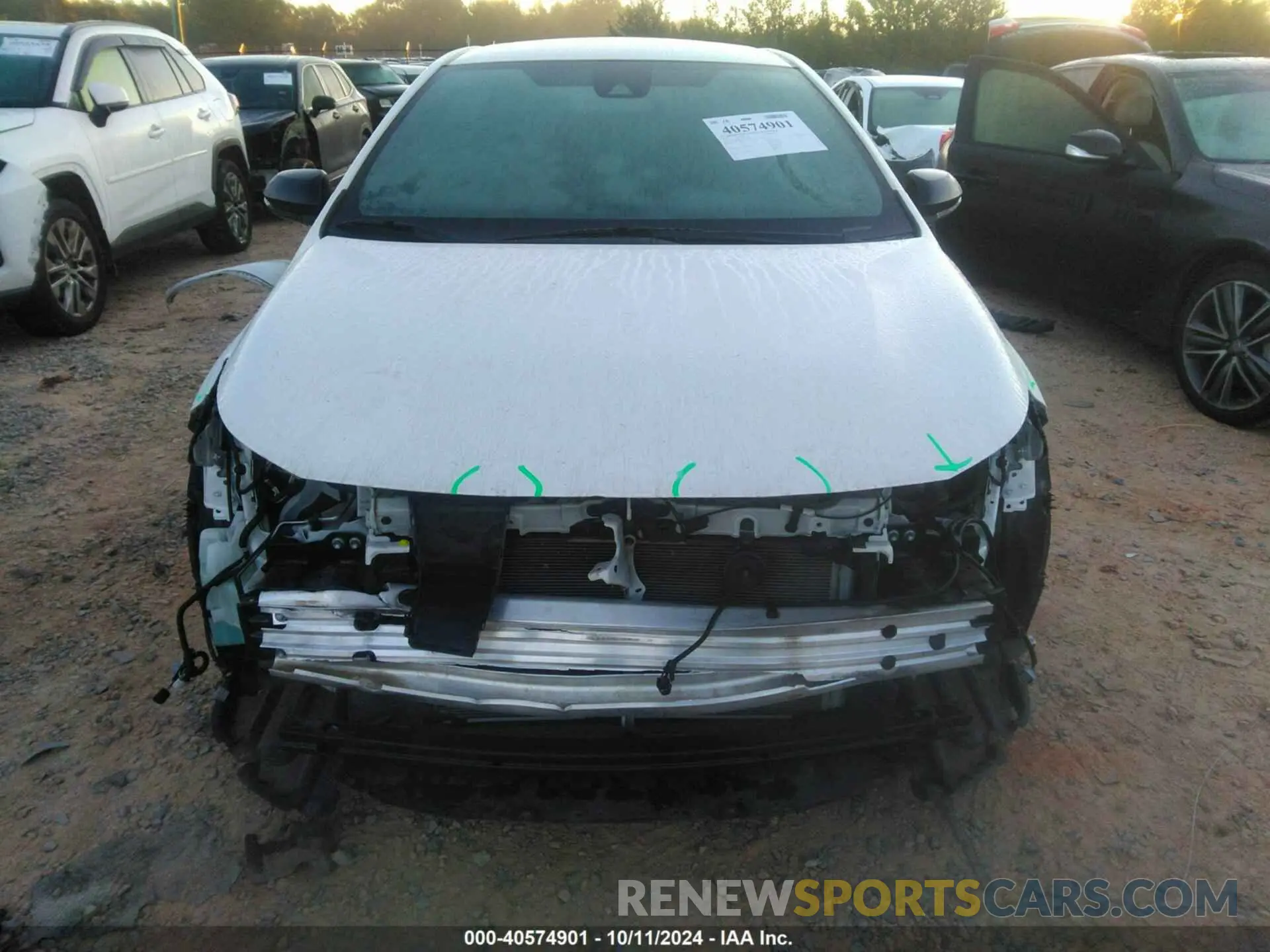 13 Photograph of a damaged car 5YFS4MCE3MP074892 TOYOTA COROLLA 2021