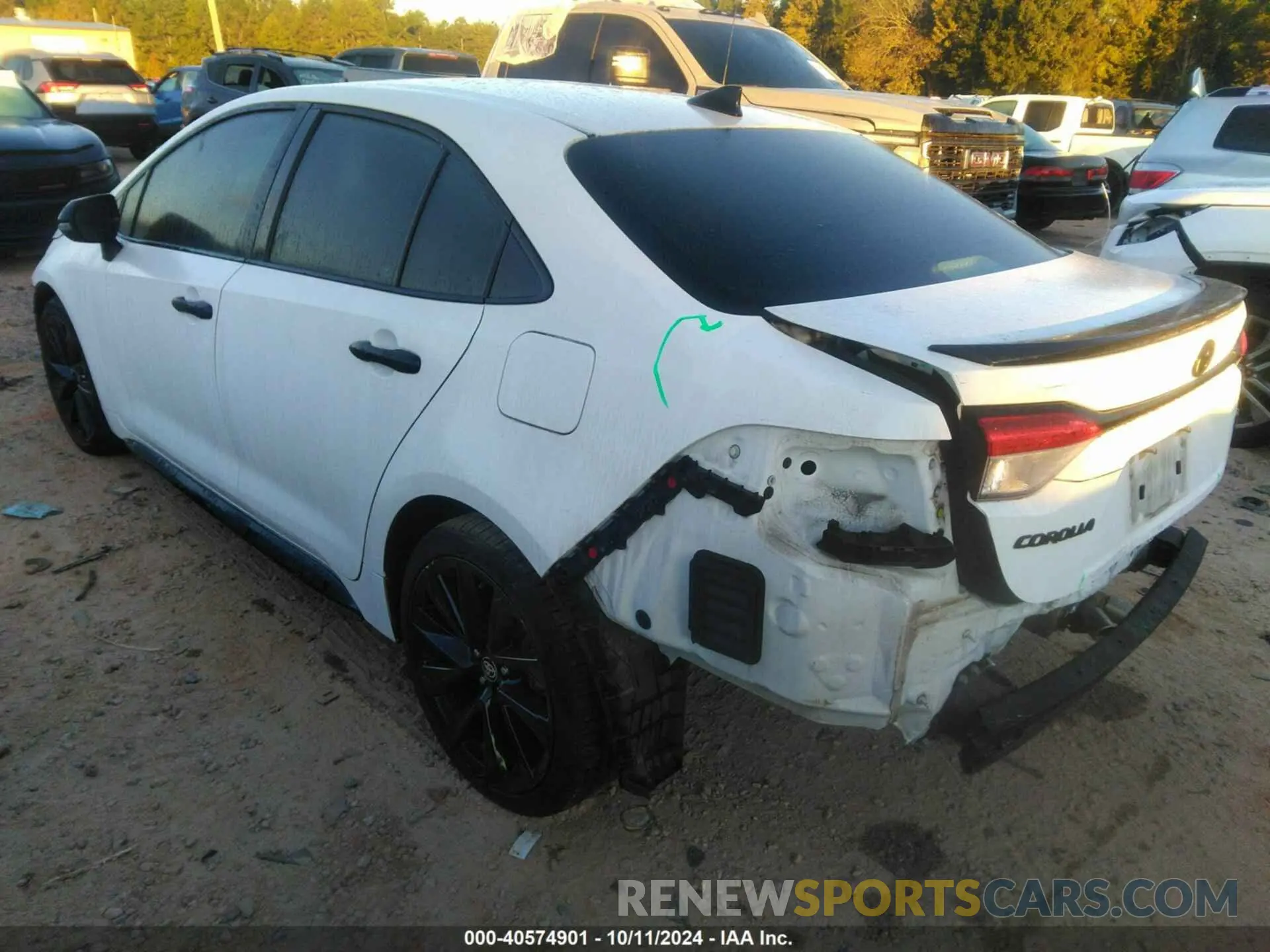 3 Photograph of a damaged car 5YFS4MCE3MP074892 TOYOTA COROLLA 2021