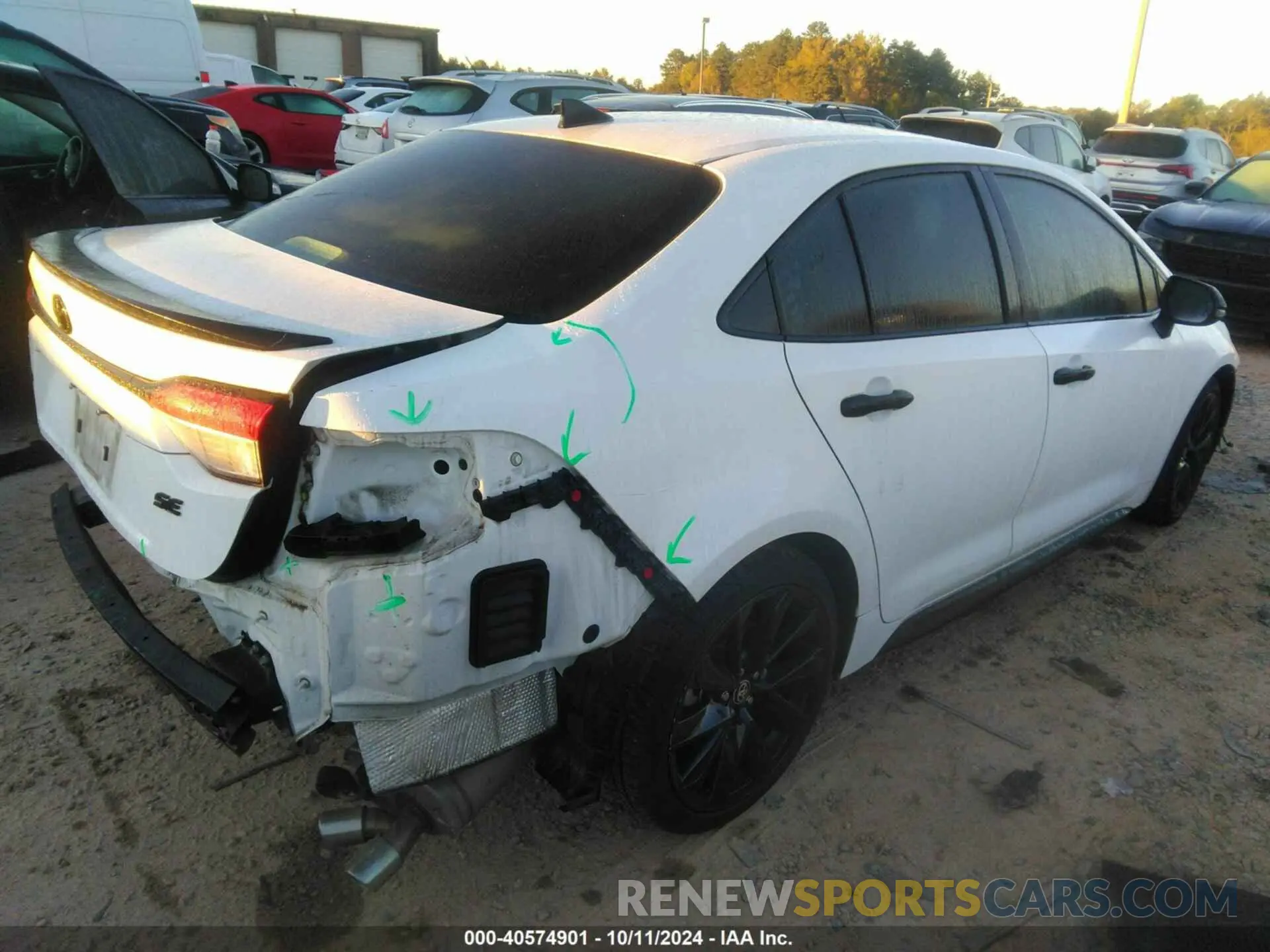 4 Photograph of a damaged car 5YFS4MCE3MP074892 TOYOTA COROLLA 2021