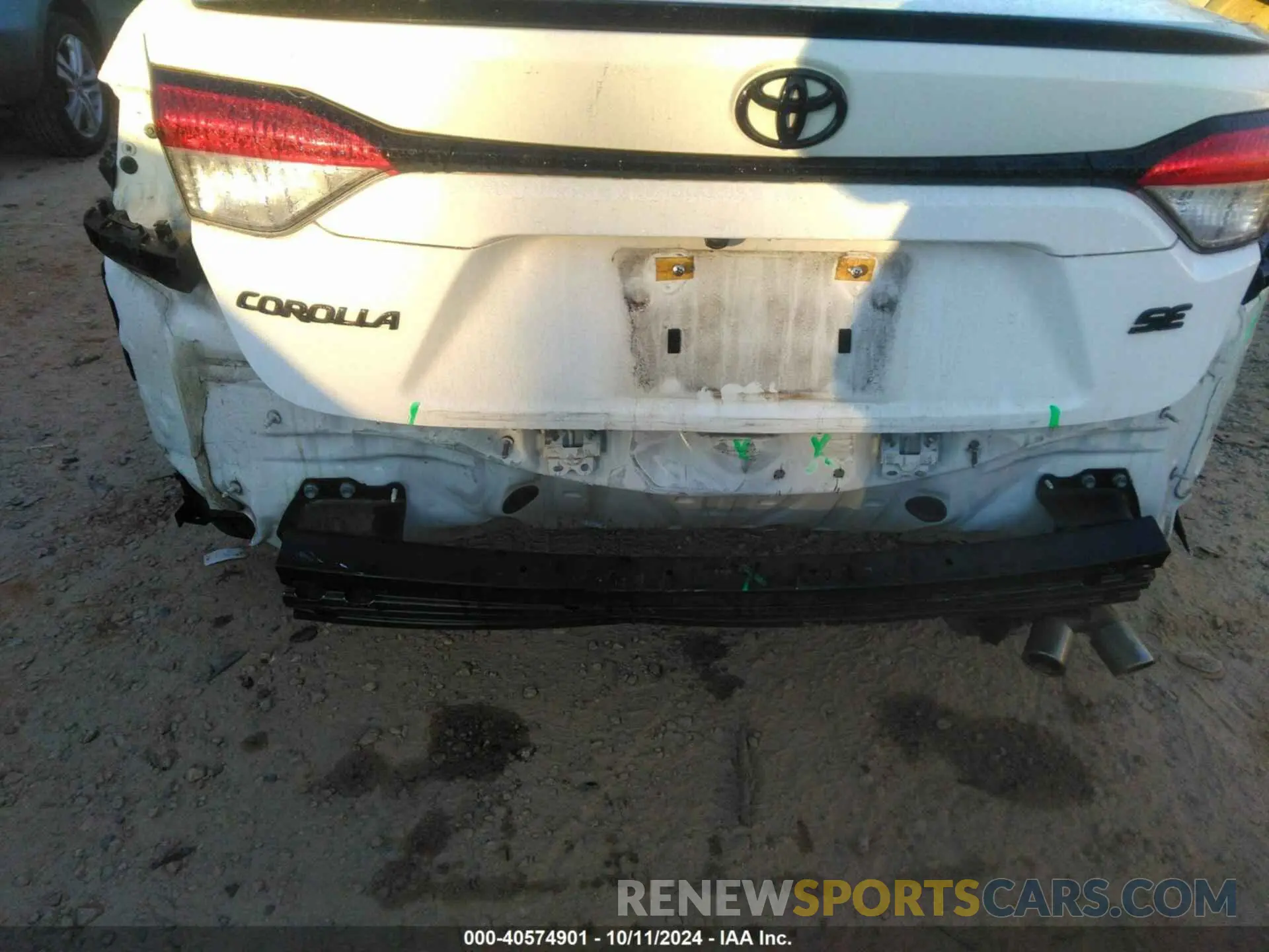 6 Photograph of a damaged car 5YFS4MCE3MP074892 TOYOTA COROLLA 2021