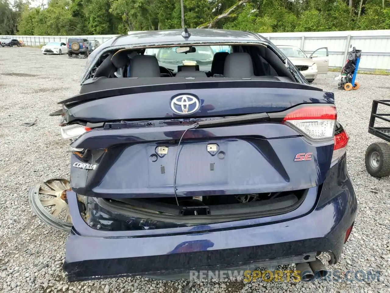 6 Photograph of a damaged car 5YFS4MCE3MP084967 TOYOTA COROLLA 2021