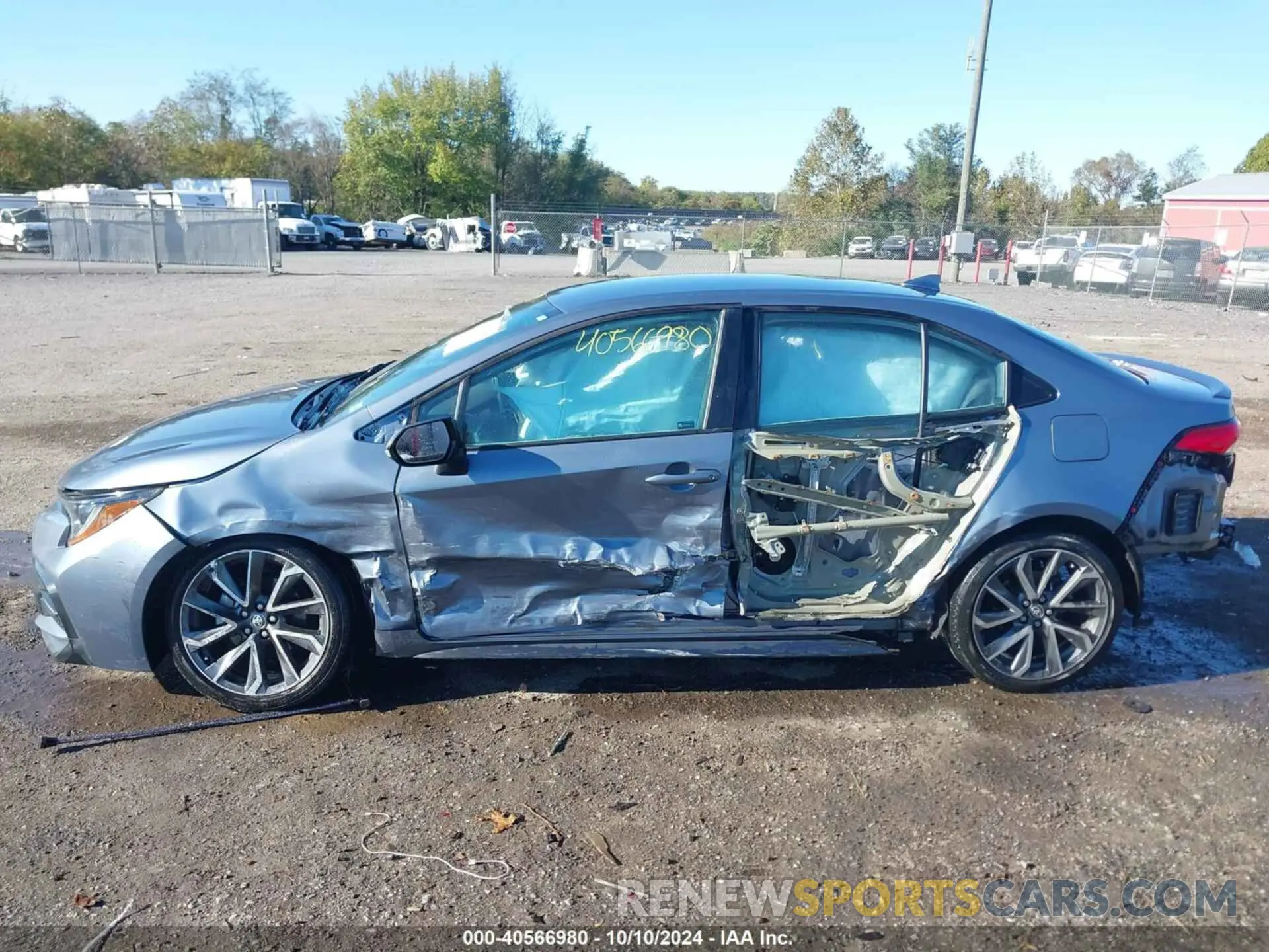 15 Photograph of a damaged car 5YFS4MCE3MP092423 TOYOTA COROLLA 2021