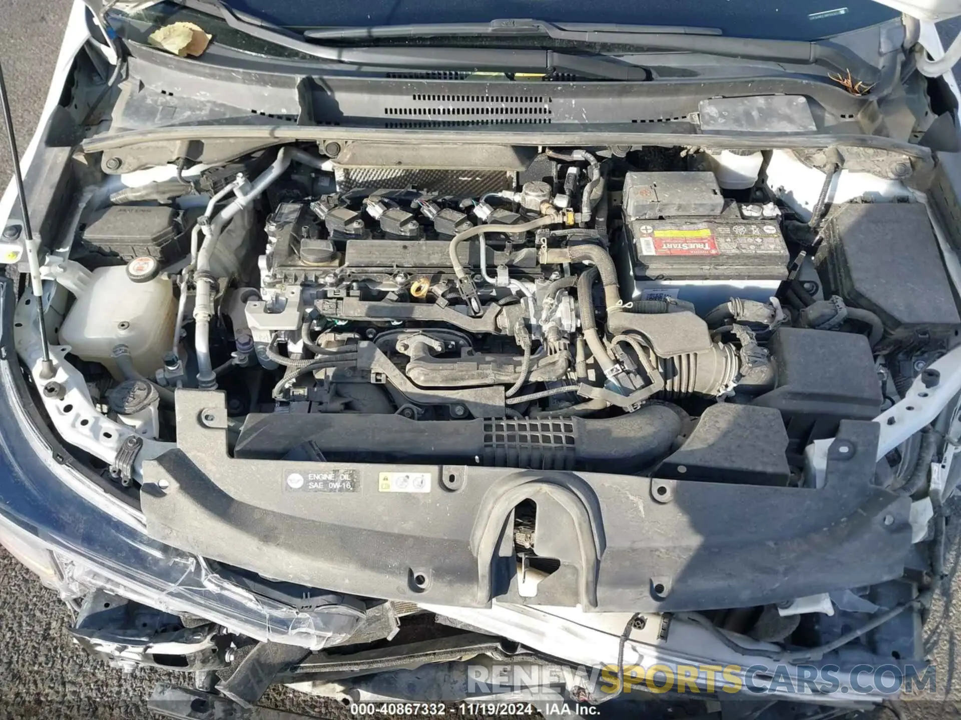 10 Фотография поврежденного автомобиля 5YFS4MCE3MP093653 TOYOTA COROLLA 2021