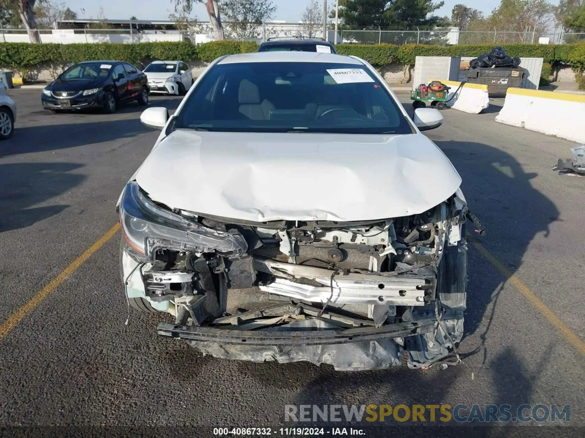 13 Фотография поврежденного автомобиля 5YFS4MCE3MP093653 TOYOTA COROLLA 2021