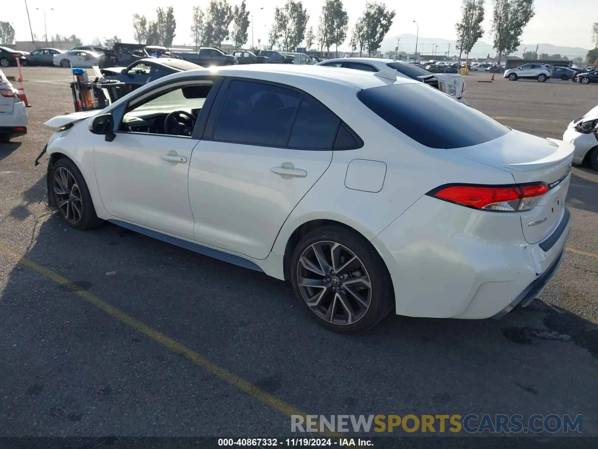 3 Фотография поврежденного автомобиля 5YFS4MCE3MP093653 TOYOTA COROLLA 2021