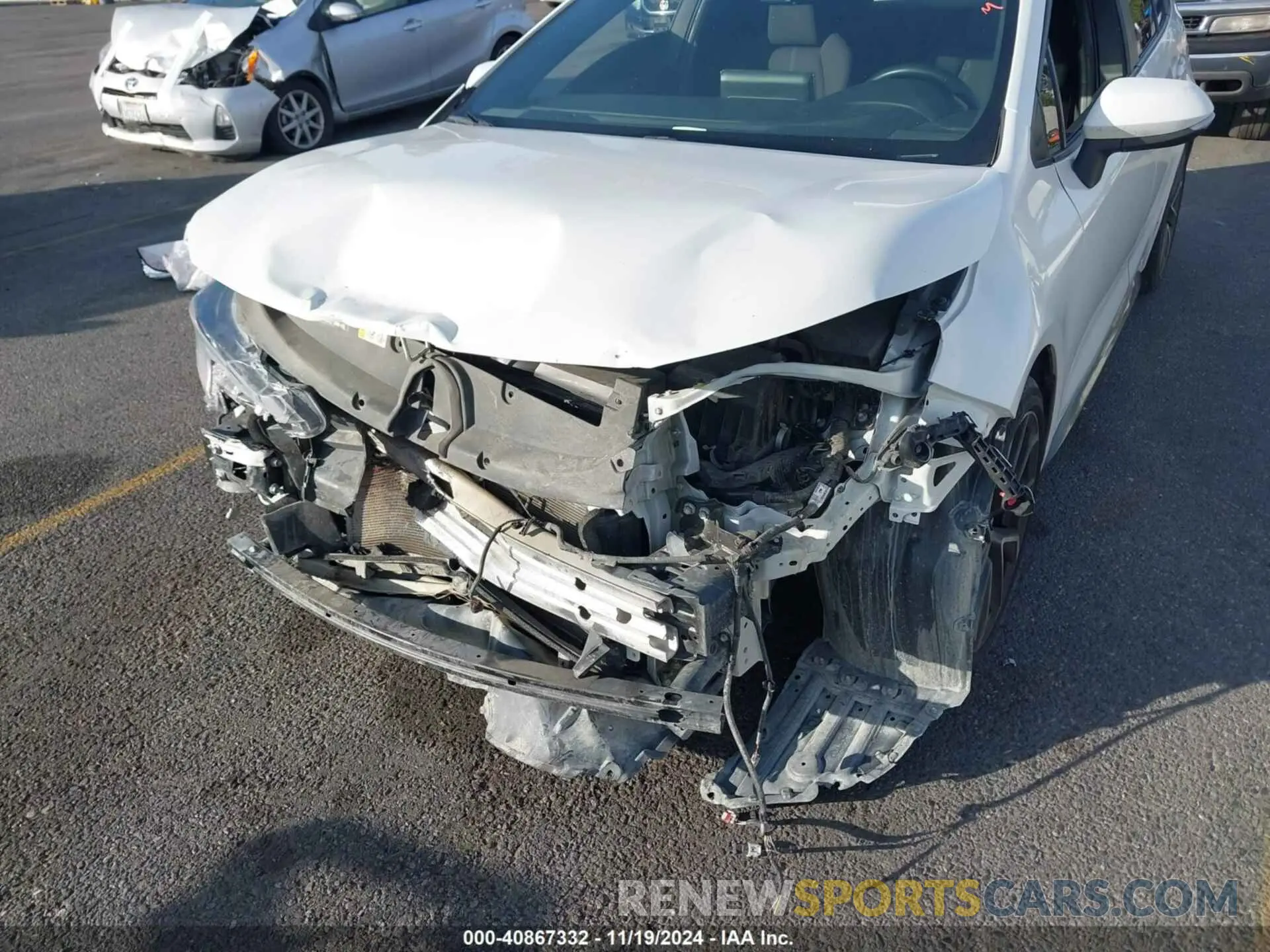6 Фотография поврежденного автомобиля 5YFS4MCE3MP093653 TOYOTA COROLLA 2021