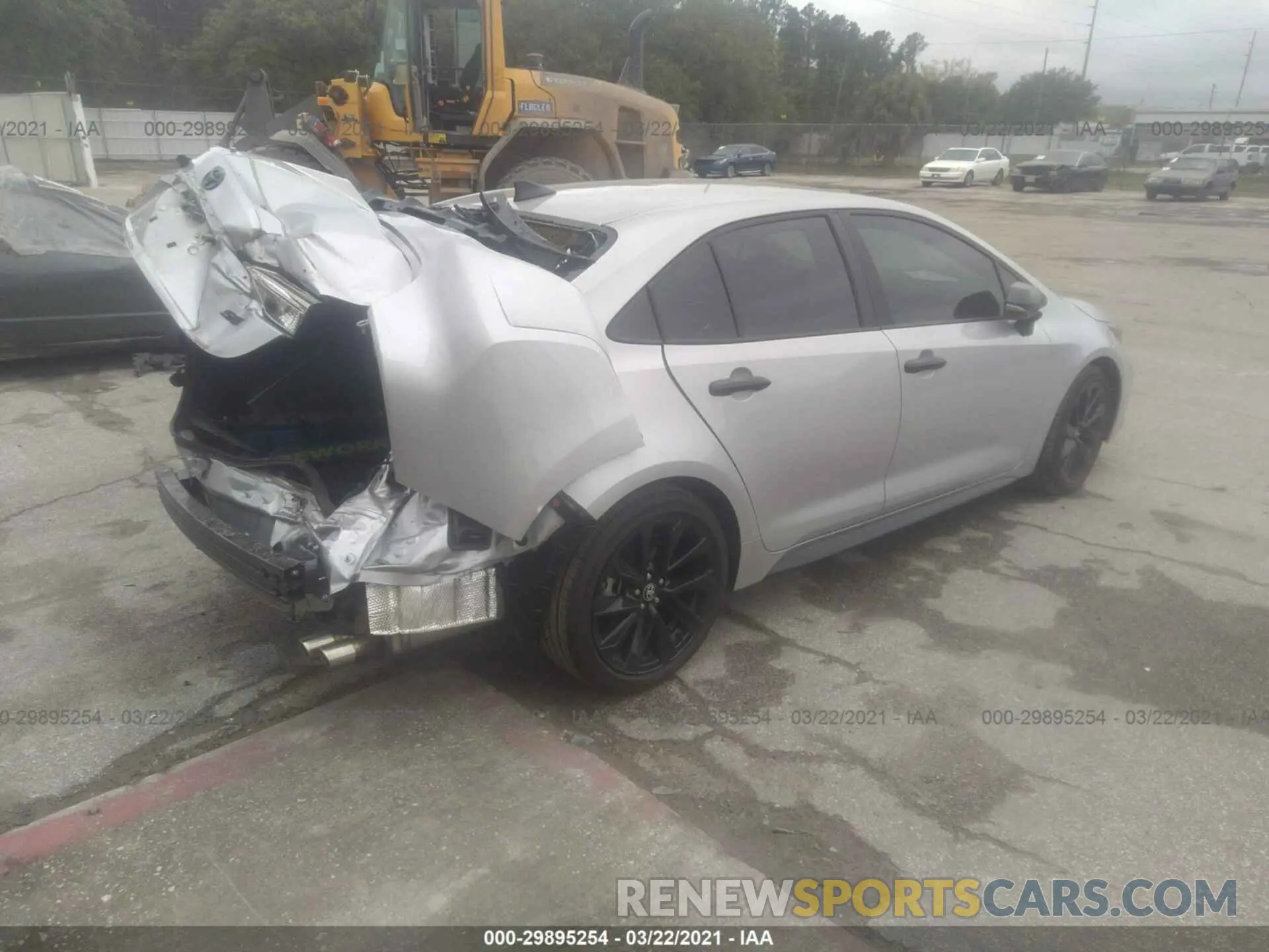 4 Photograph of a damaged car 5YFS4MCE4MP057776 TOYOTA COROLLA 2021