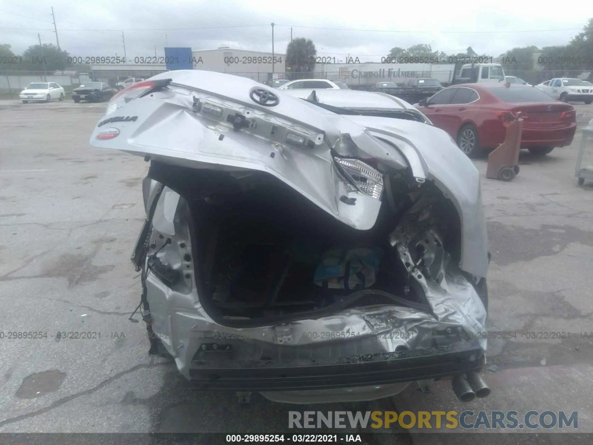6 Photograph of a damaged car 5YFS4MCE4MP057776 TOYOTA COROLLA 2021