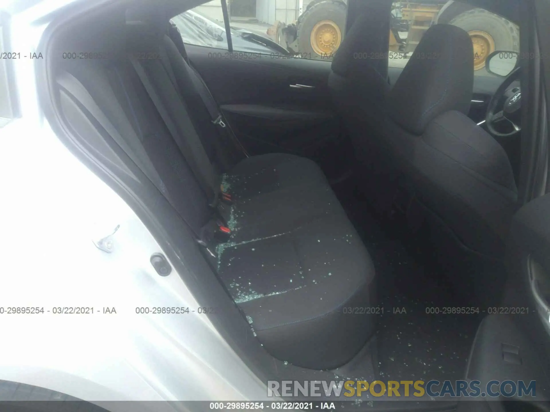 8 Photograph of a damaged car 5YFS4MCE4MP057776 TOYOTA COROLLA 2021