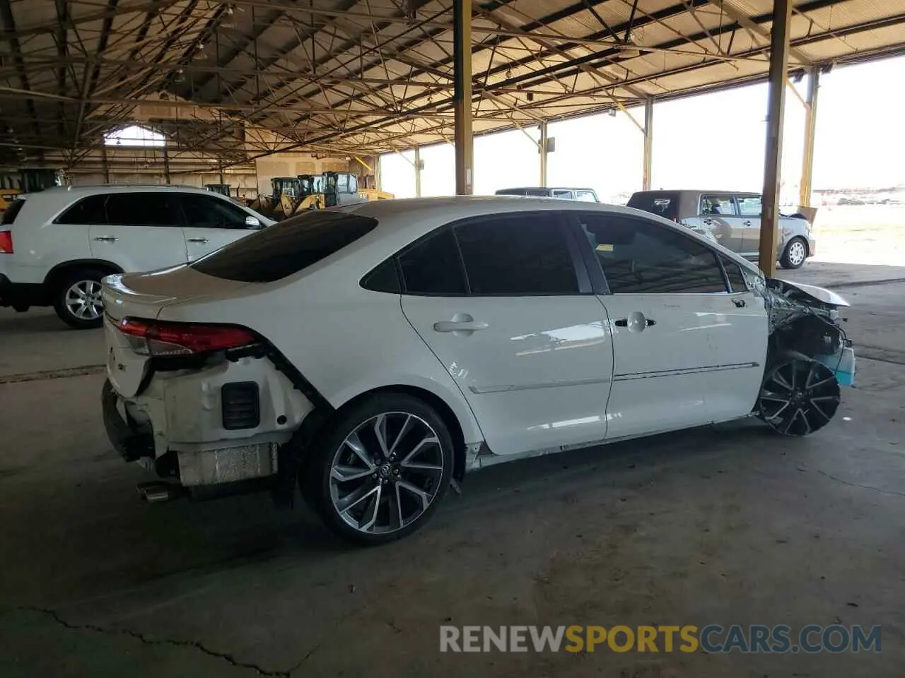 3 Photograph of a damaged car 5YFS4MCE4MP061830 TOYOTA COROLLA 2021