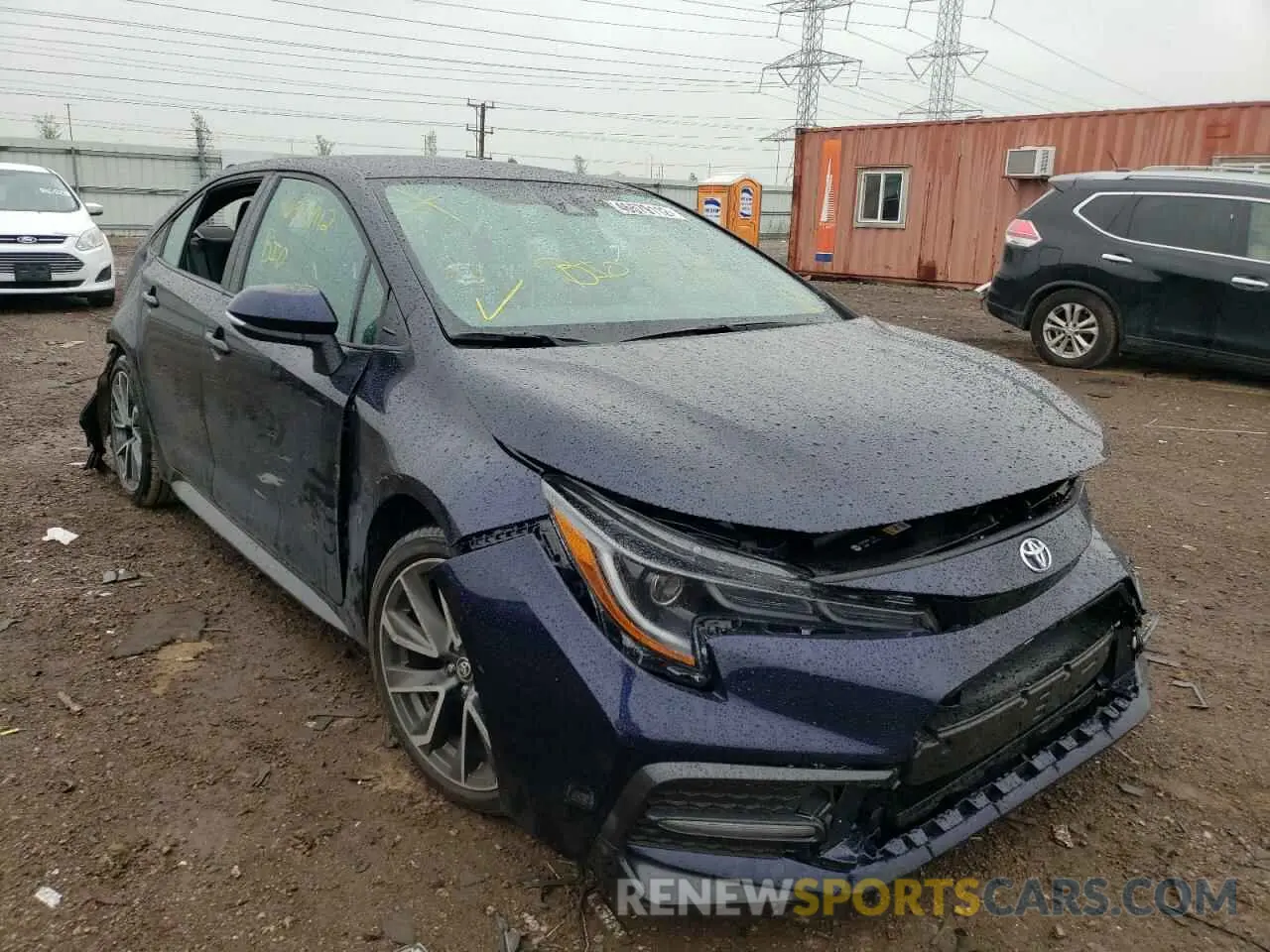 1 Фотография поврежденного автомобиля 5YFS4MCE4MP062847 TOYOTA COROLLA 2021