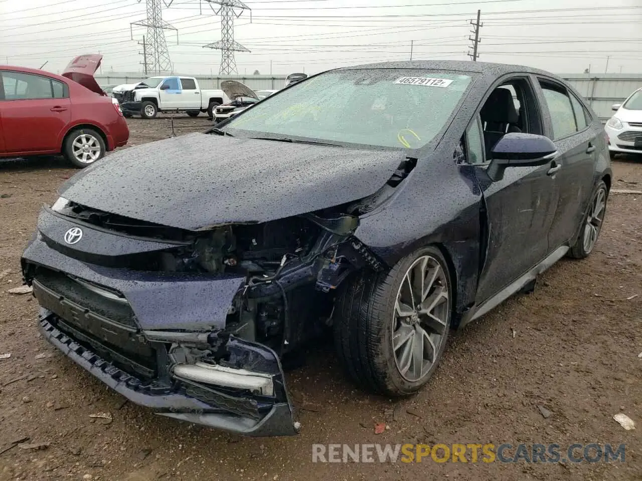 2 Фотография поврежденного автомобиля 5YFS4MCE4MP062847 TOYOTA COROLLA 2021