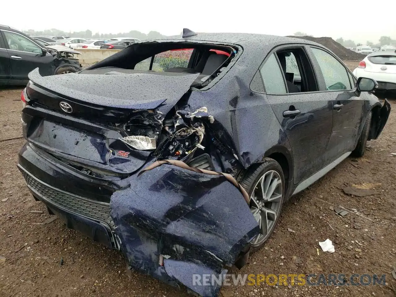 4 Фотография поврежденного автомобиля 5YFS4MCE4MP062847 TOYOTA COROLLA 2021
