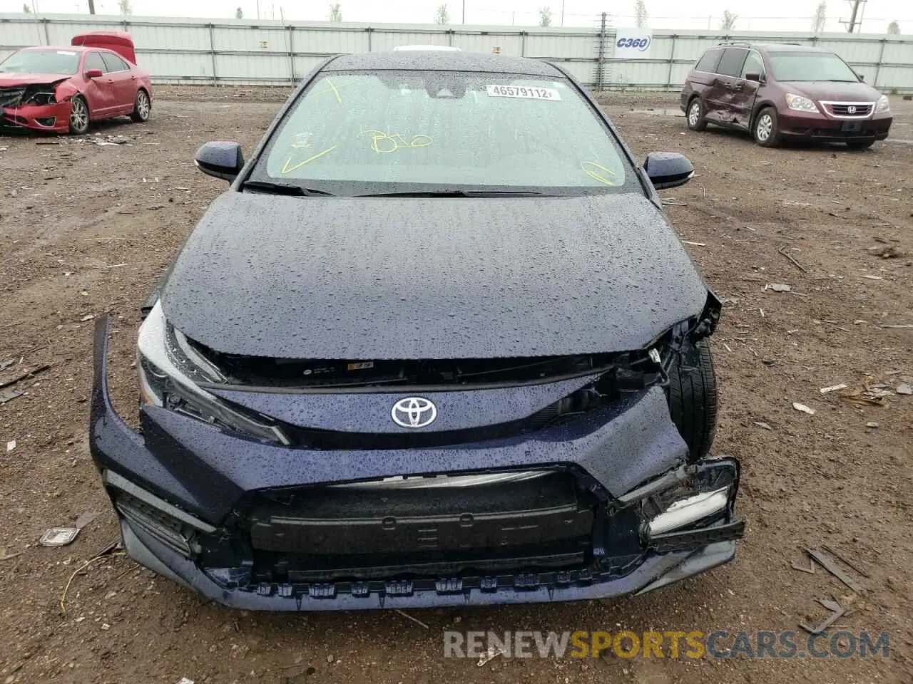 9 Фотография поврежденного автомобиля 5YFS4MCE4MP062847 TOYOTA COROLLA 2021