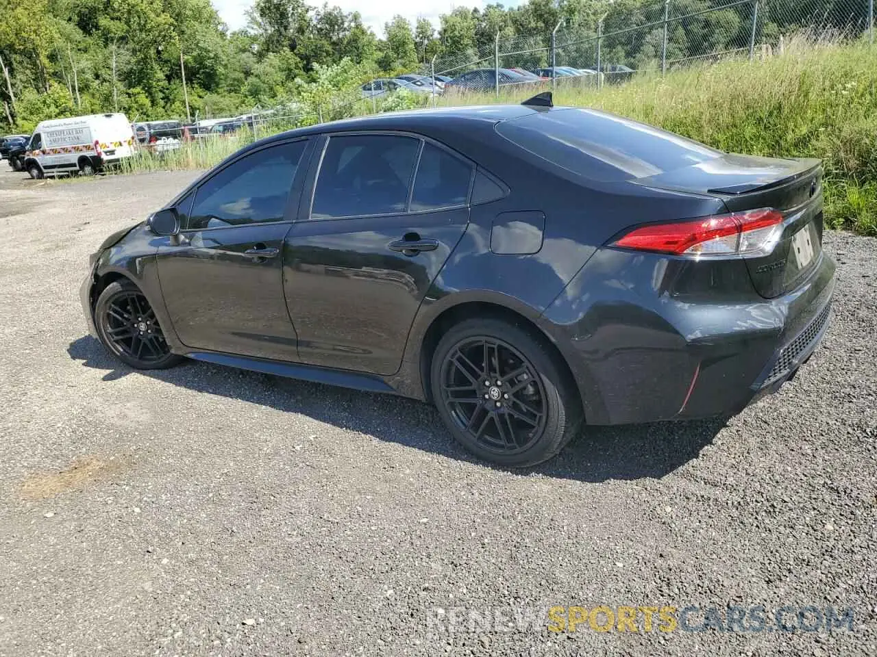 2 Photograph of a damaged car 5YFS4MCE4MP073203 TOYOTA COROLLA 2021