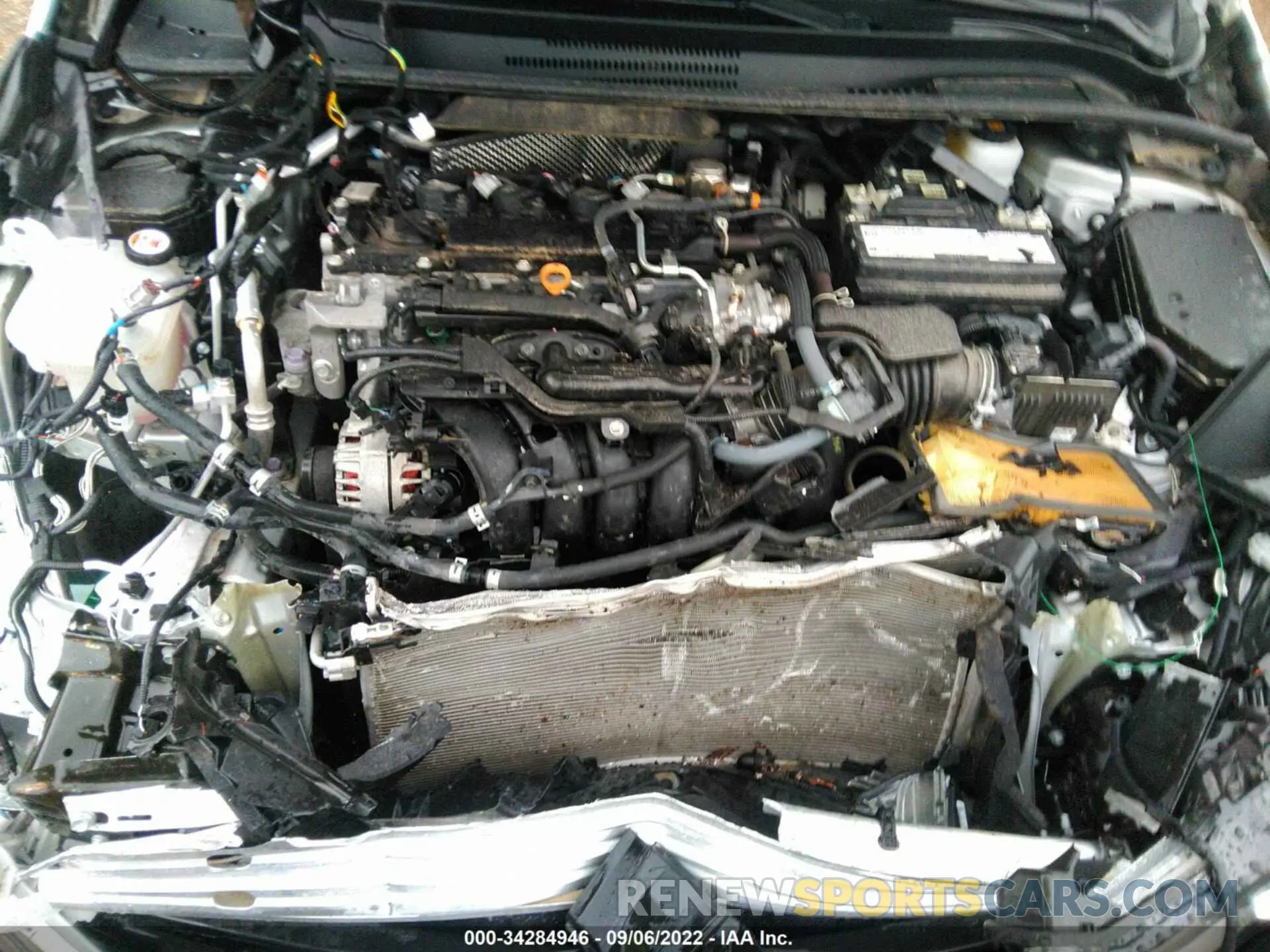 10 Фотография поврежденного автомобиля 5YFS4MCE4MP073783 TOYOTA COROLLA 2021
