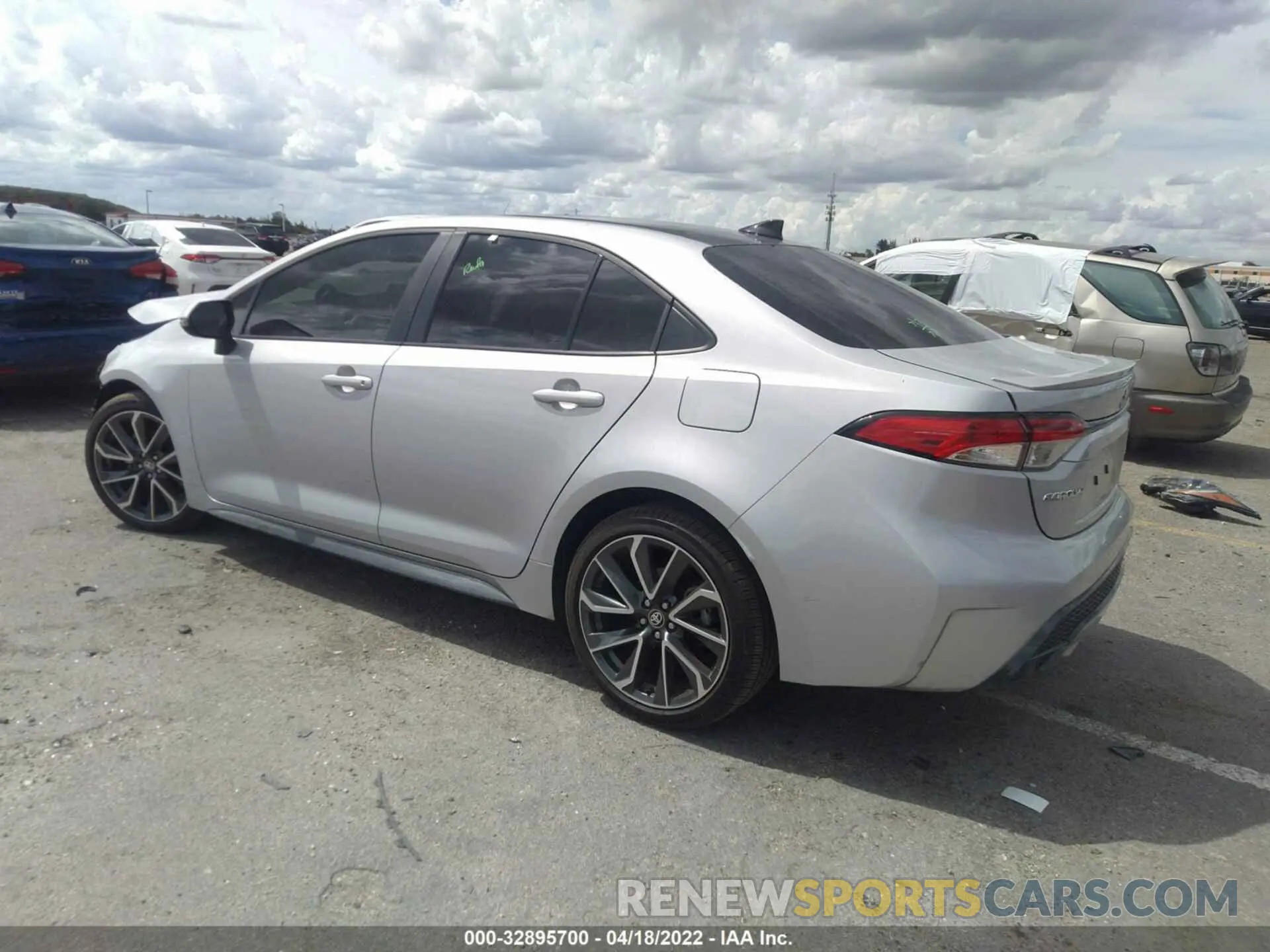 3 Фотография поврежденного автомобиля 5YFS4MCE4MP086114 TOYOTA COROLLA 2021