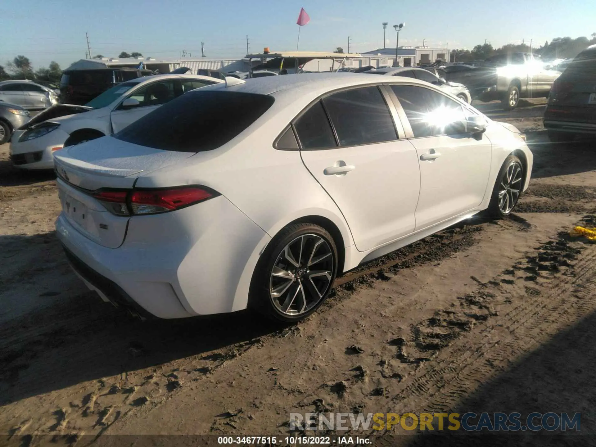 4 Photograph of a damaged car 5YFS4MCE4MP092754 TOYOTA COROLLA 2021