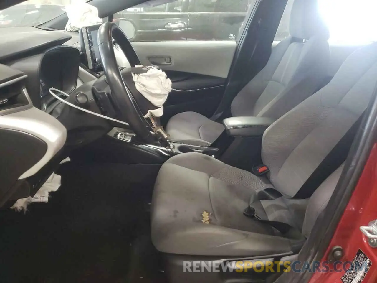 7 Photograph of a damaged car 5YFS4MCE4MP096741 TOYOTA COROLLA 2021