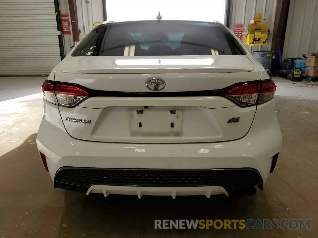 6 Фотография поврежденного автомобиля 5YFS4MCE5MP062999 TOYOTA COROLLA 2021