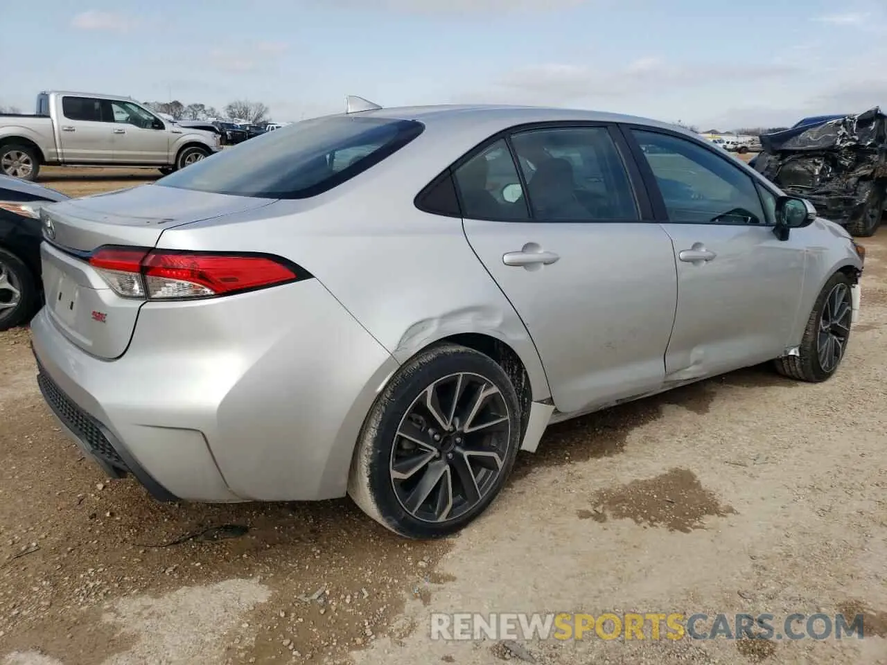 3 Фотография поврежденного автомобиля 5YFS4MCE5MP064199 TOYOTA COROLLA 2021