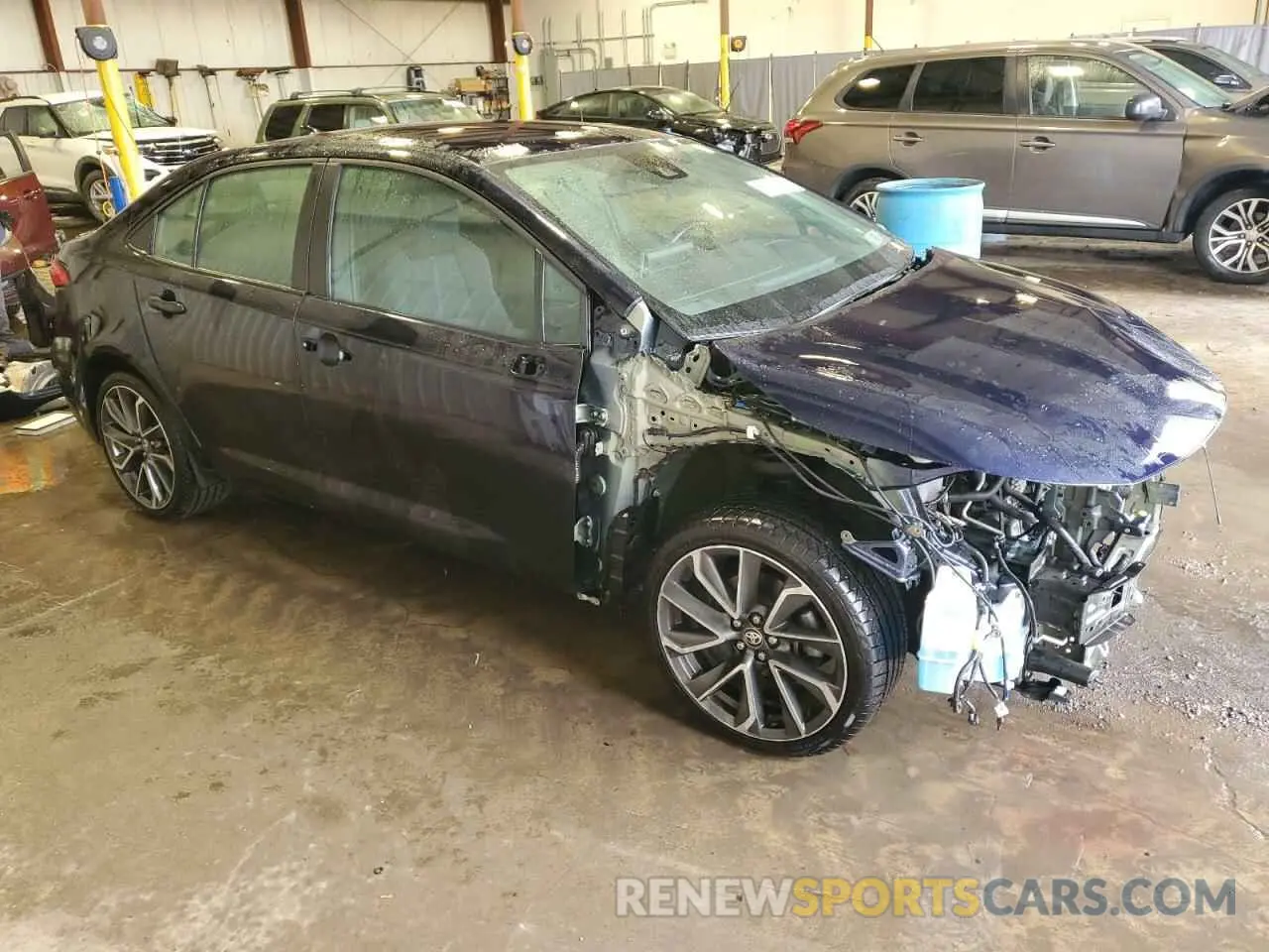 4 Фотография поврежденного автомобиля 5YFS4MCE5MP067068 TOYOTA COROLLA 2021