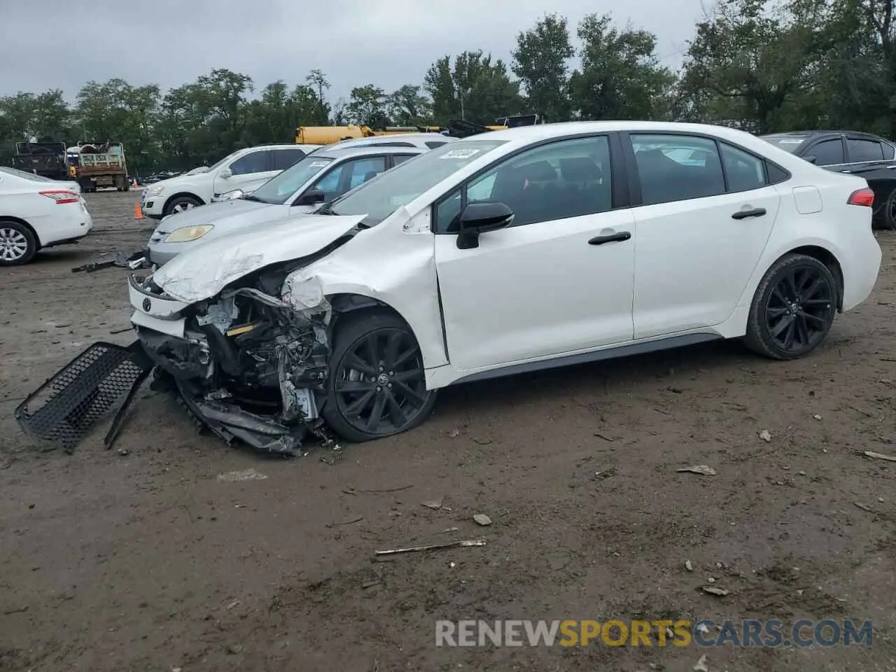 1 Photograph of a damaged car 5YFS4MCE5MP070651 TOYOTA COROLLA 2021