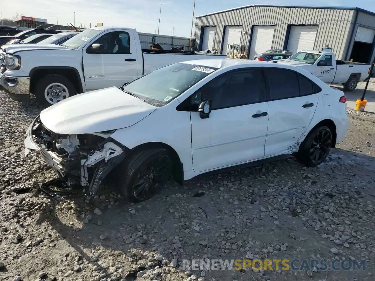 1 Фотография поврежденного автомобиля 5YFS4MCE5MP073064 TOYOTA COROLLA 2021