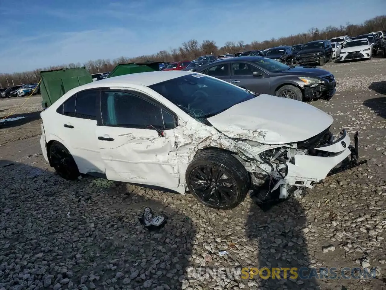 4 Фотография поврежденного автомобиля 5YFS4MCE5MP073064 TOYOTA COROLLA 2021