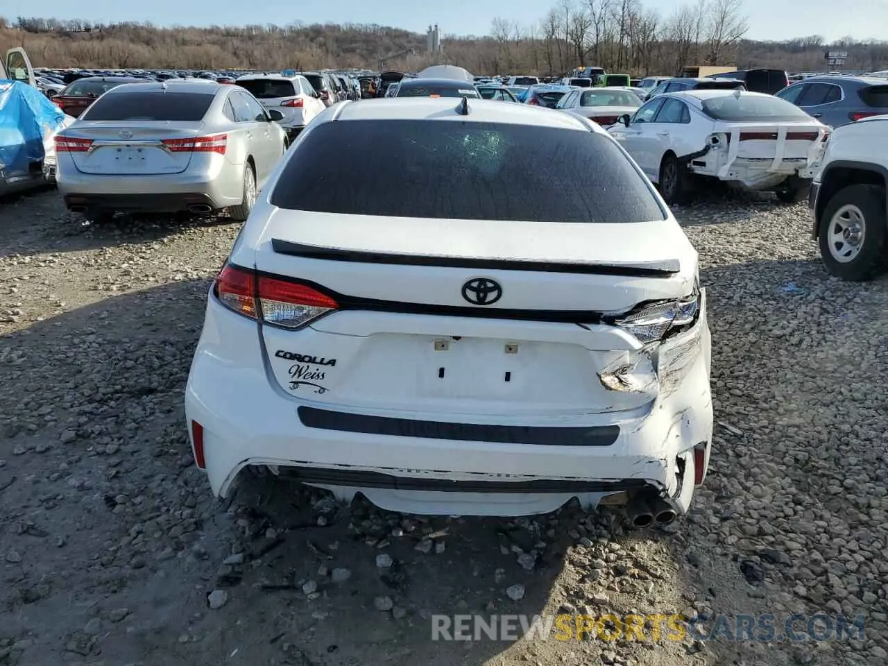 6 Фотография поврежденного автомобиля 5YFS4MCE5MP073064 TOYOTA COROLLA 2021